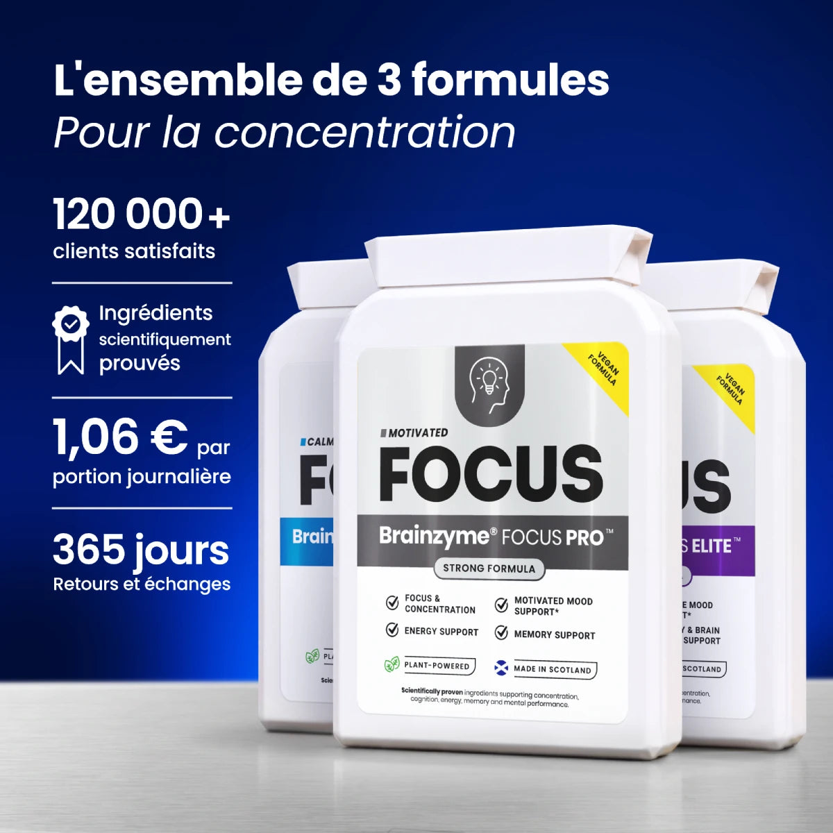 Brainzyme® FOCUS™ Starter Bundle.