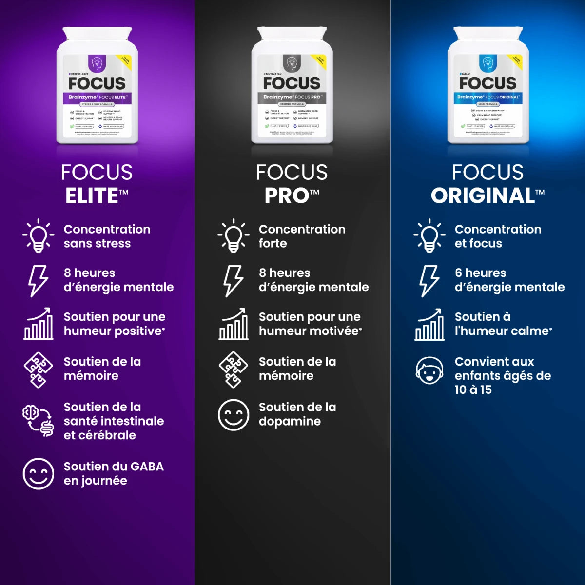 Brainzyme® FOCUS™ Starter Bundle.