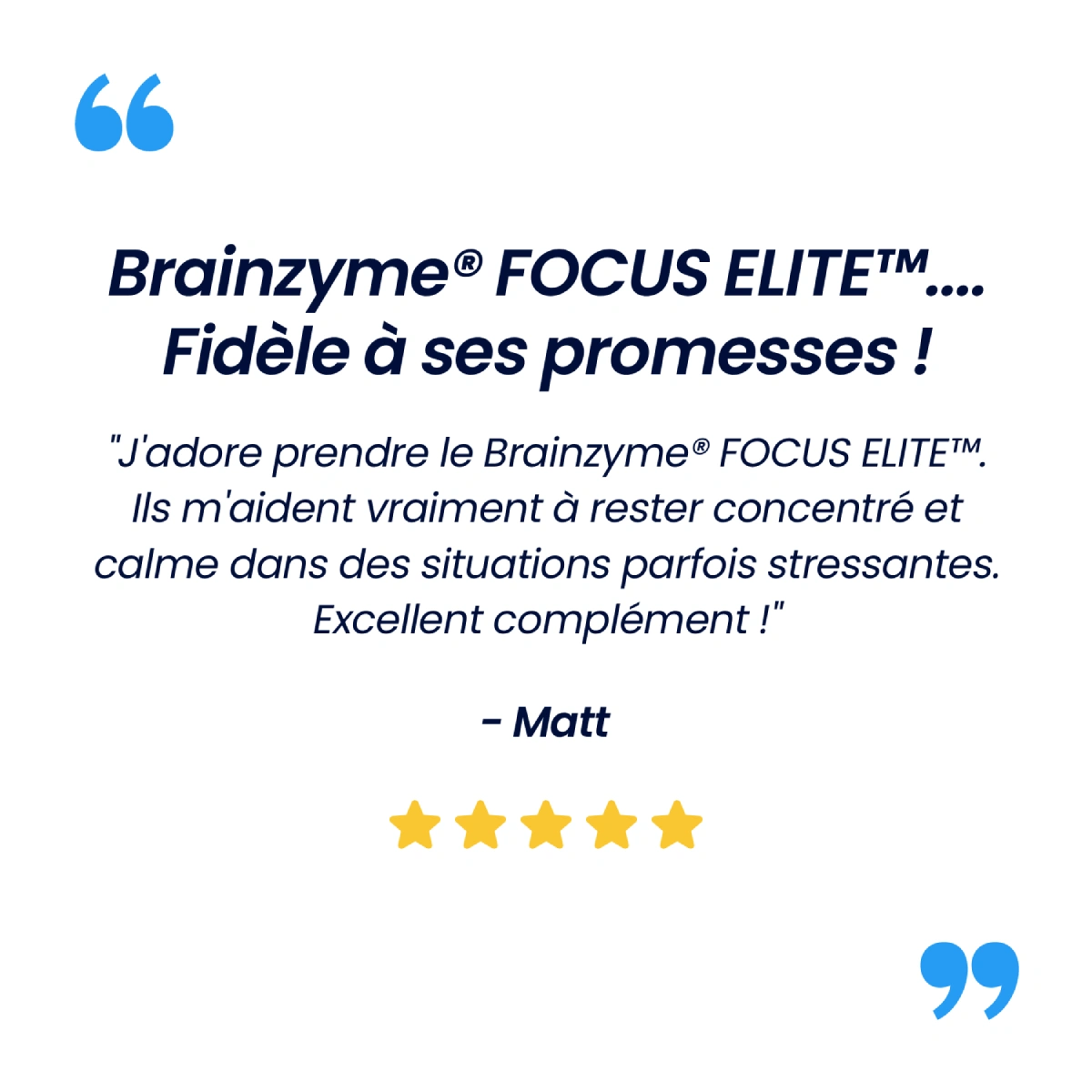 Brainzyme® FOCUS ELITE™.