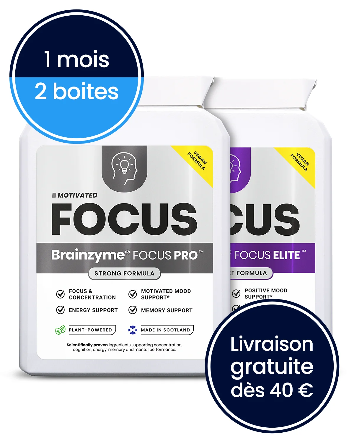 Brainzyme® FOCUS PRO + ELITE™