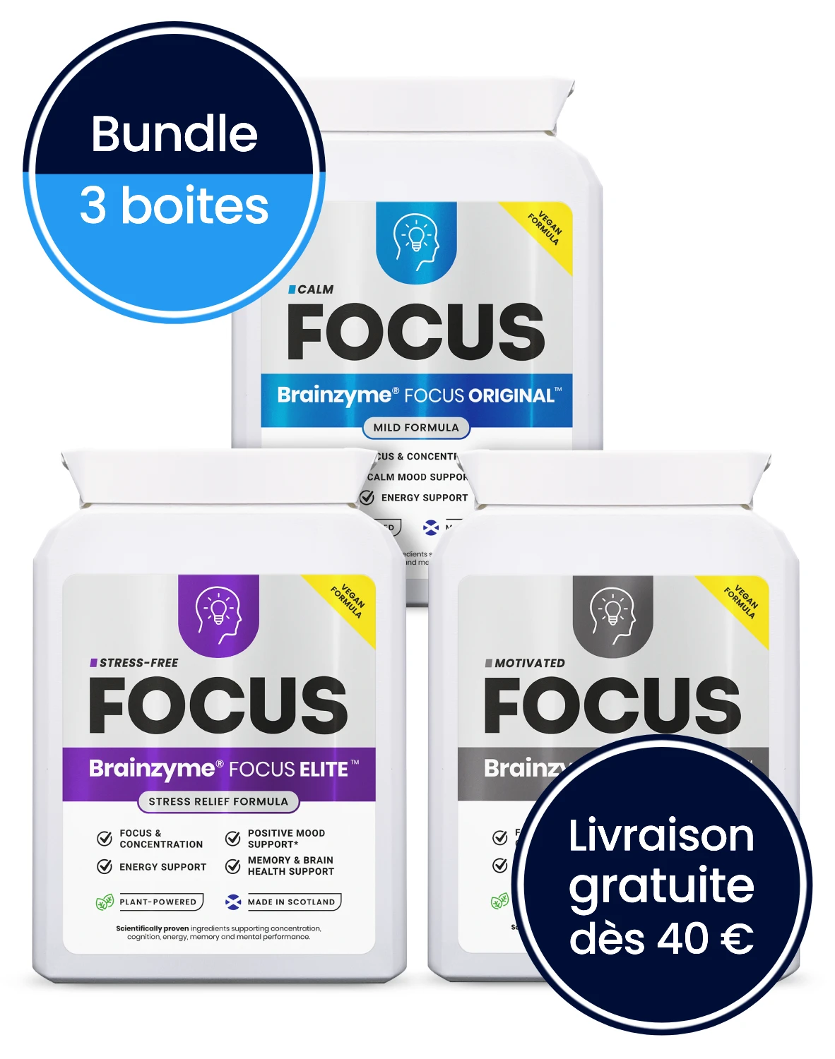 Brainzyme® FOCUS™ Starter Bundle.
