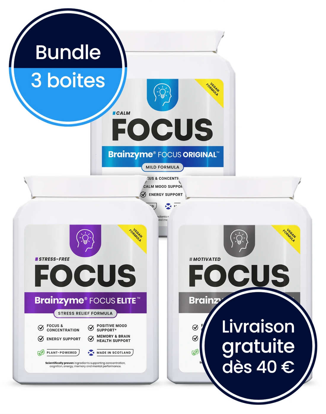 Brainzyme® FOCUS™ Starter Bundle.