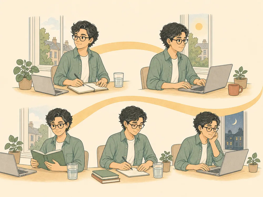 Deux voies vers une concentration claire : l'elan dopamine et le calme GABA