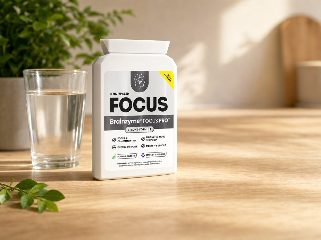 FOCUS PRO dans une douce lumière matinale — finalisez votre première commande Brainzyme