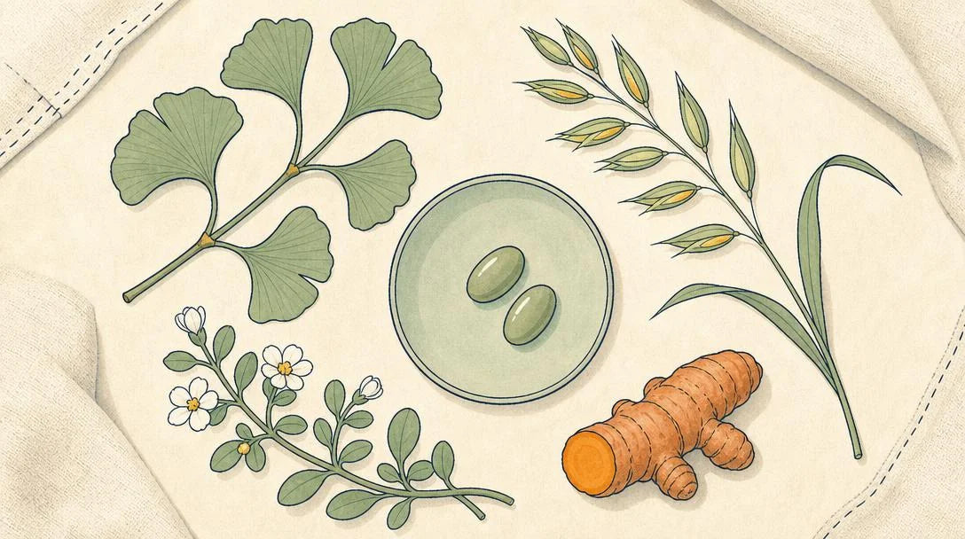Ingrédients végétaux et précurseurs nutritionnels dans Brainzyme® FOCUS PRO